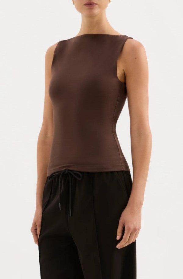 Lois Organic Tank Chocolate 