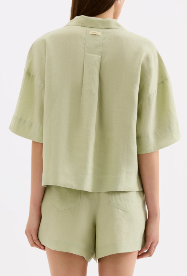 Lounge Linen Shirt Dew