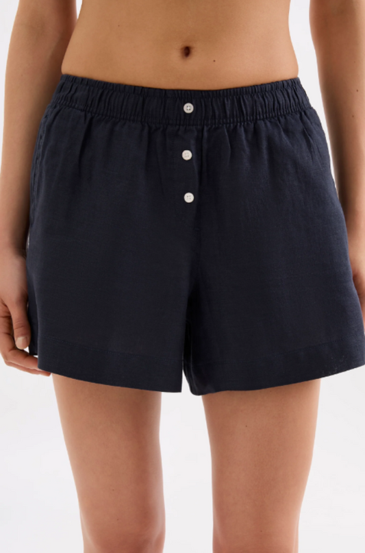 Lounge Linen Short Ink
