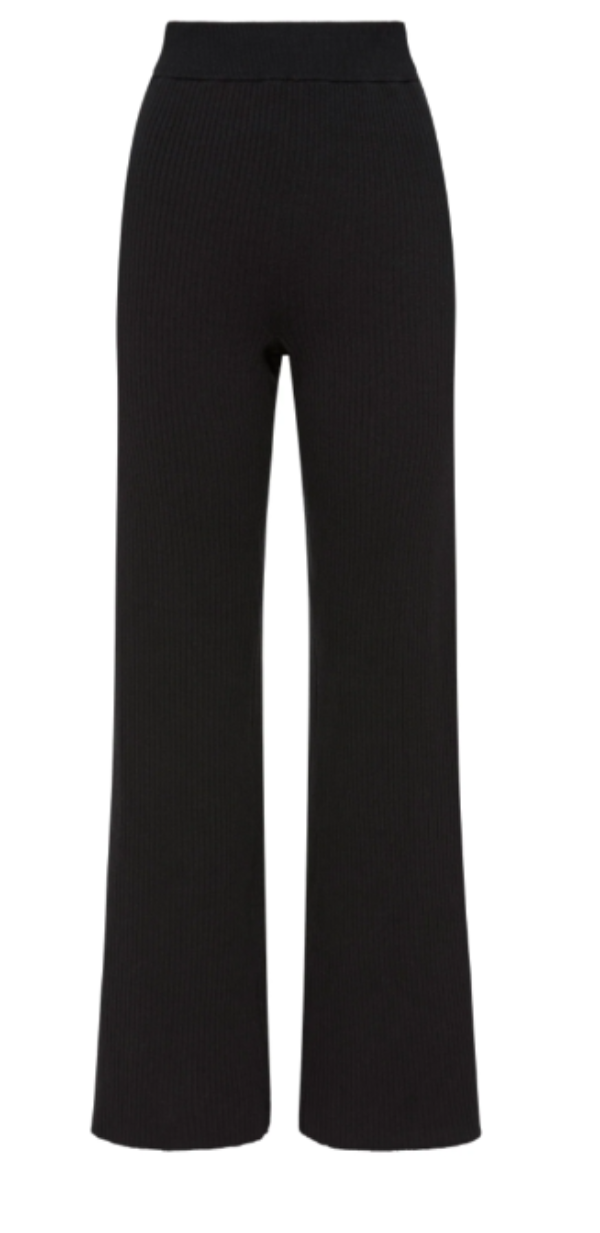 Nude Lucy Malo Knit Pant Black