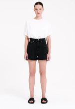 Nude Lucy Mom Short Washed Black