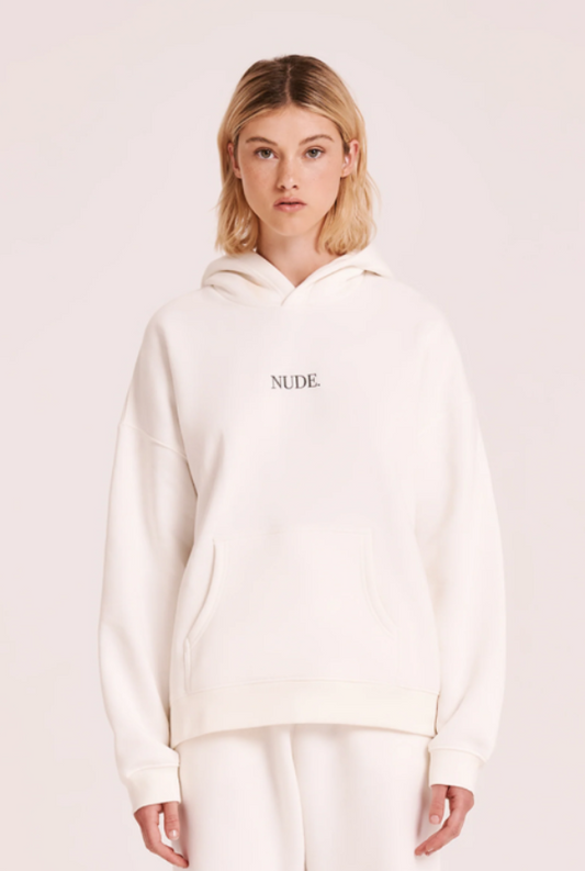 Nude Lucy NUDE Signature Hoodie Salt