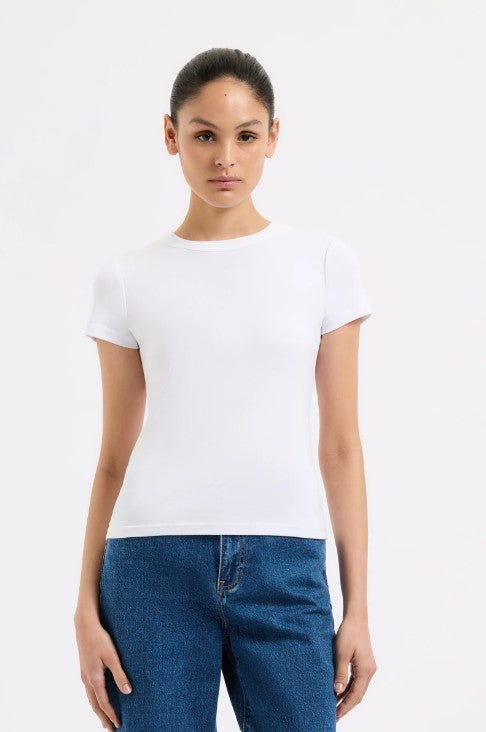 Organic Baby Tee White