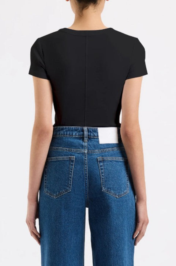 Organic Baby Tee Black