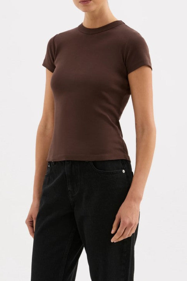 Organic Baby Tee Chocolate