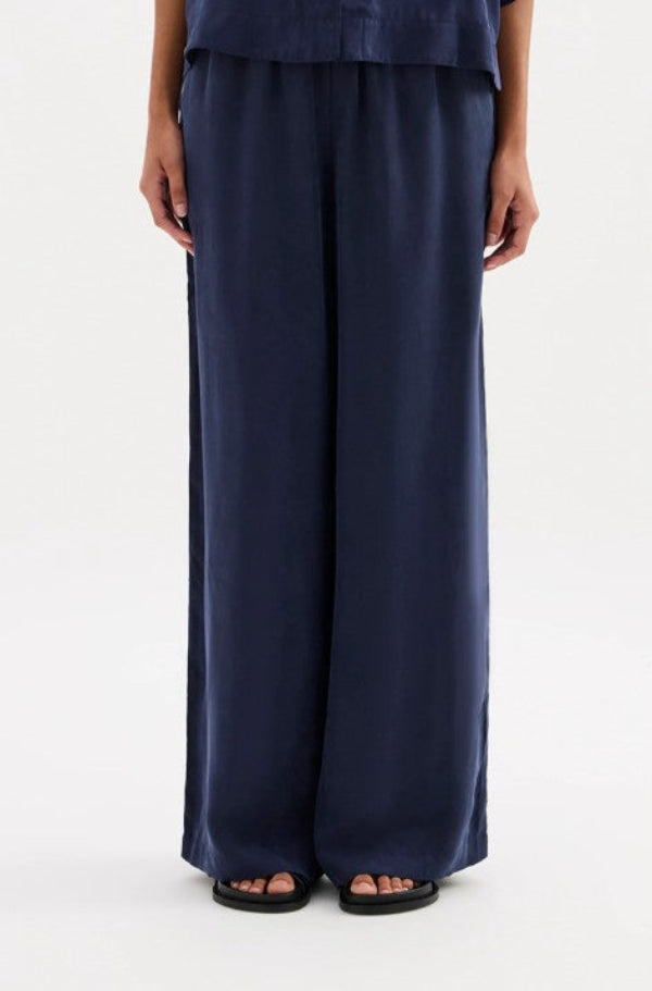 RIka Cupro Pant Midnight