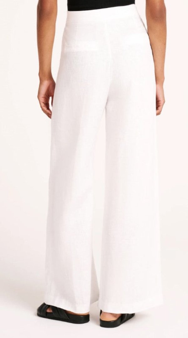 Thilda Linen Pant White