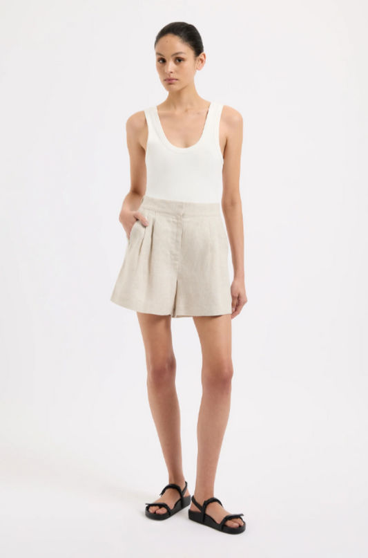 Thilda Tailored Short Natural