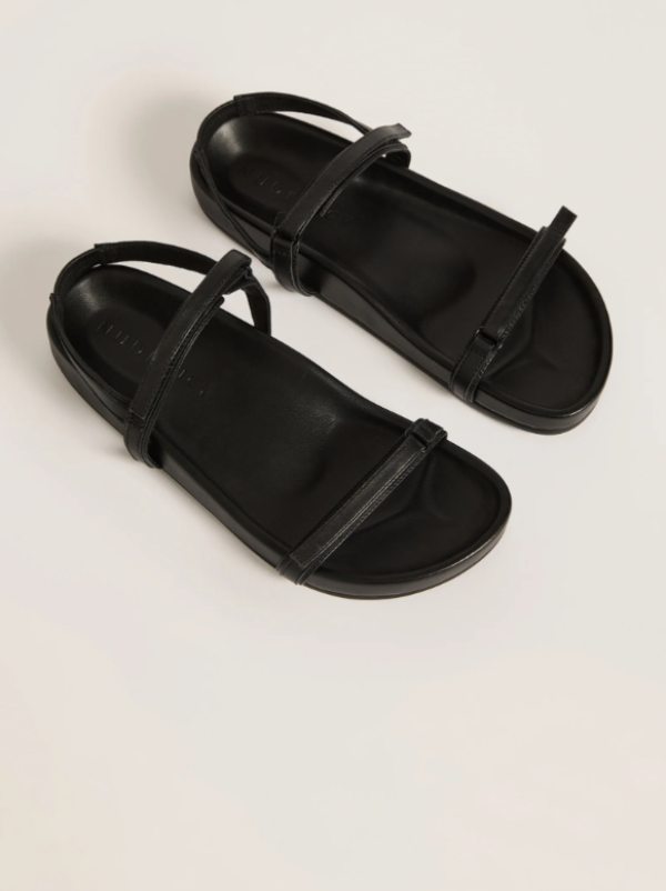 Thin Strap Sandal Black