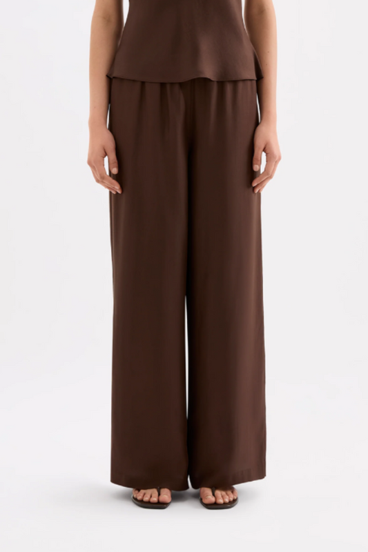 Tilly Tencel Pant Chocolate