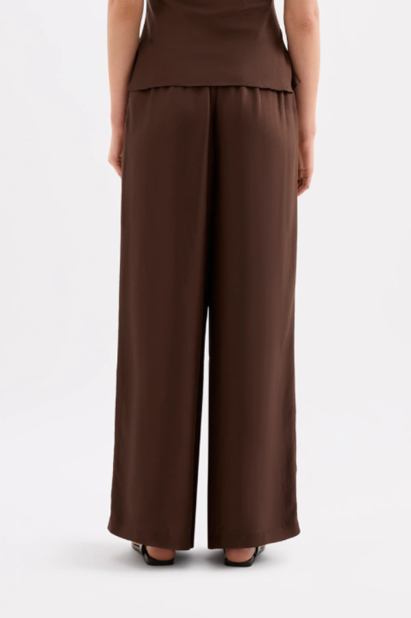 Tilly Tencel Pant Chocolate