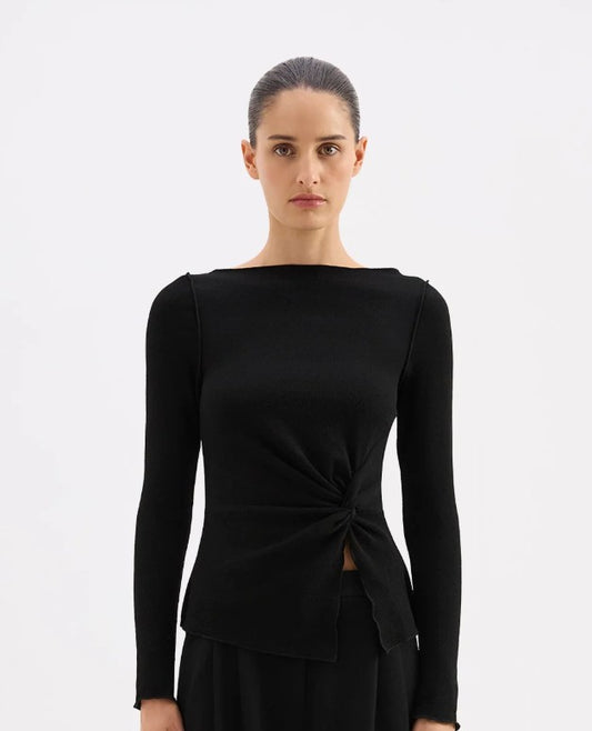 Zia Top Black