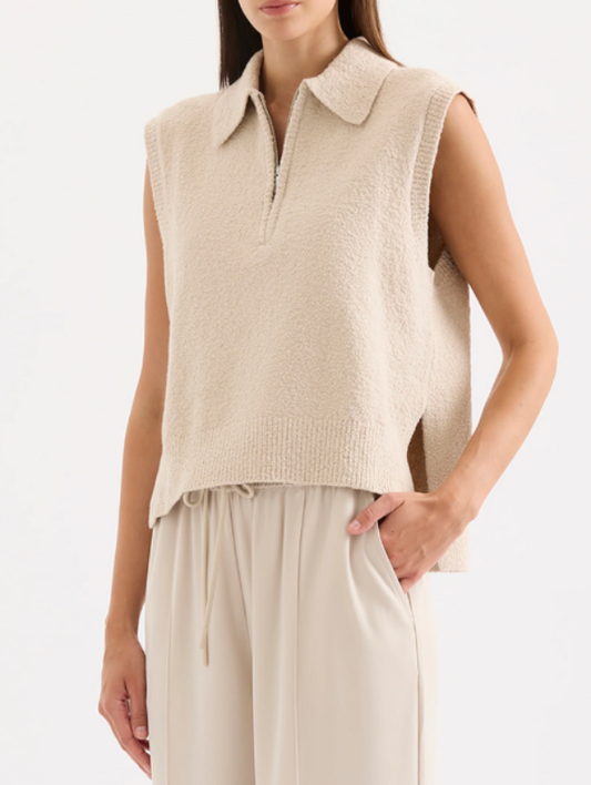 Ordell Knit Vest Buff
