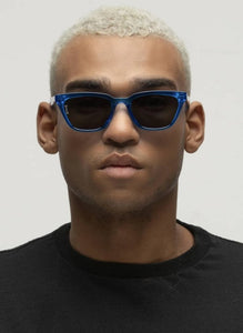 Otra Eyewear Seva Sunglasses Trans Blue/Smoke