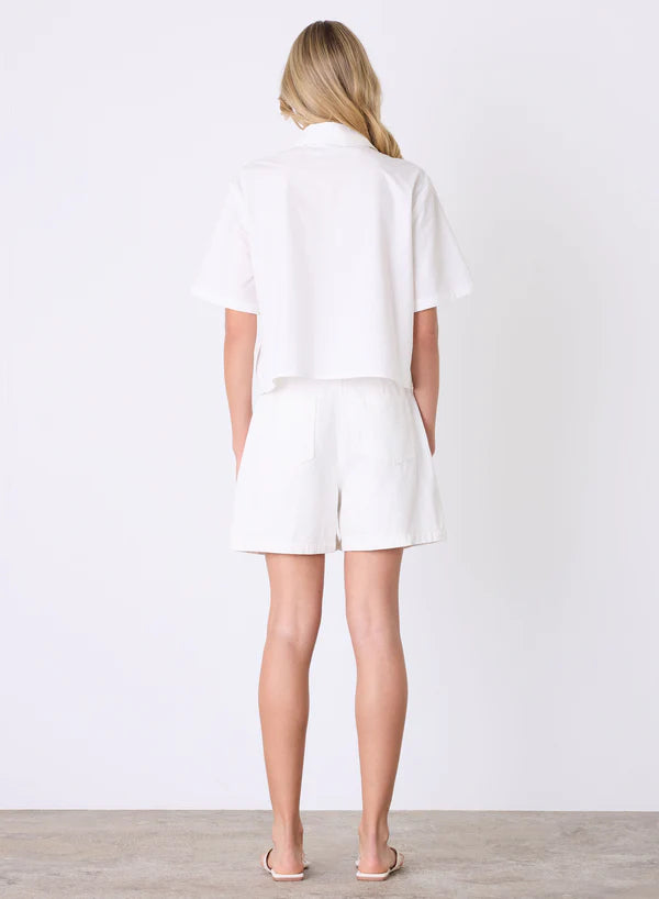 Parasol Shirt White Lace