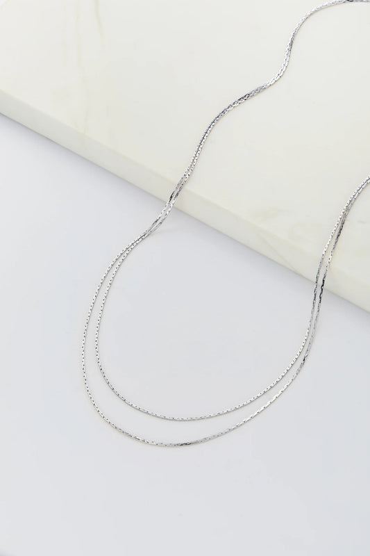 Paris Necklace Silver