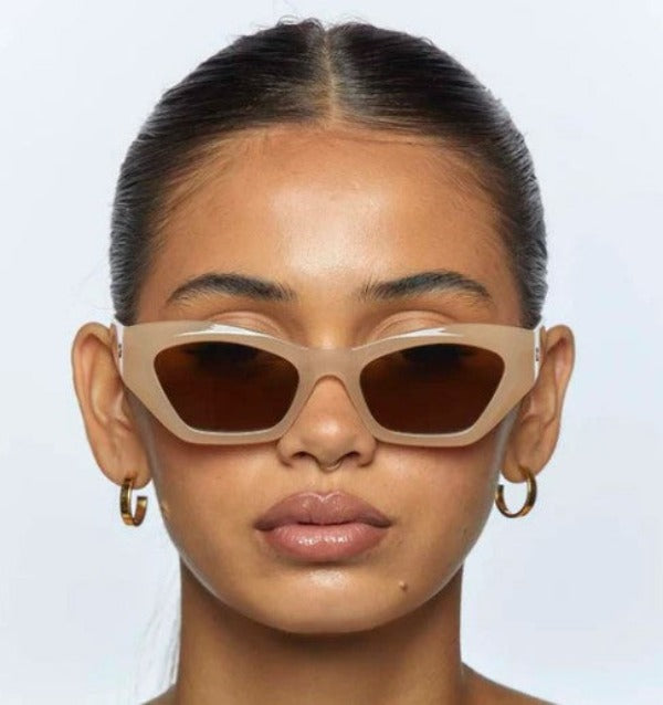 Lana Sunglasses Peach Brown