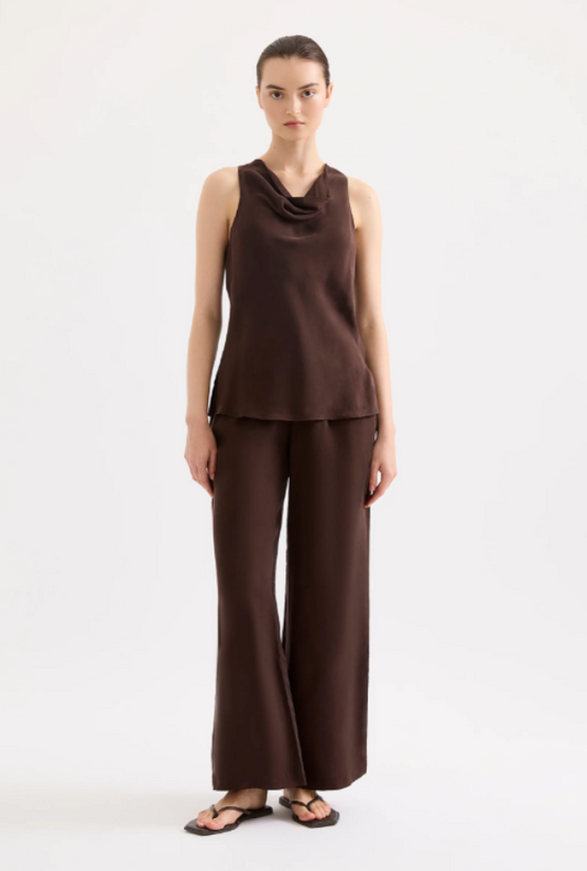 Raven Cupro Top Raisin