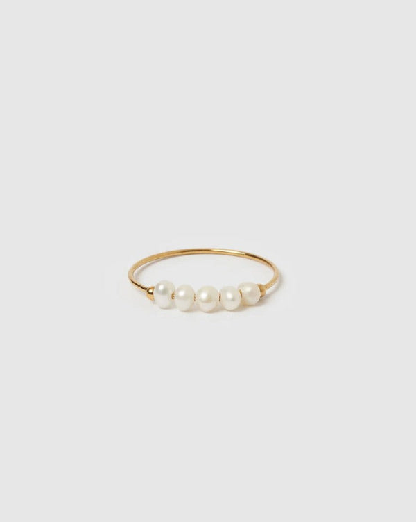 Remi Gold and Pearl Ring 