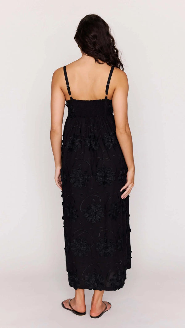 Roma Midi Dress Black