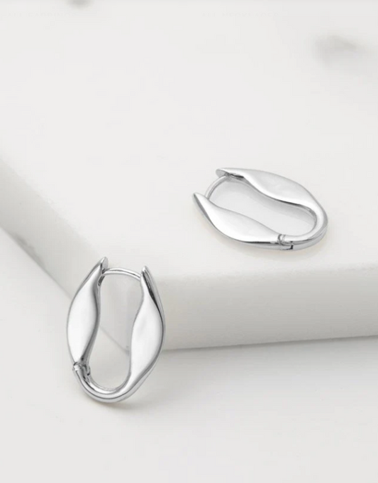 Rose Earring Silver