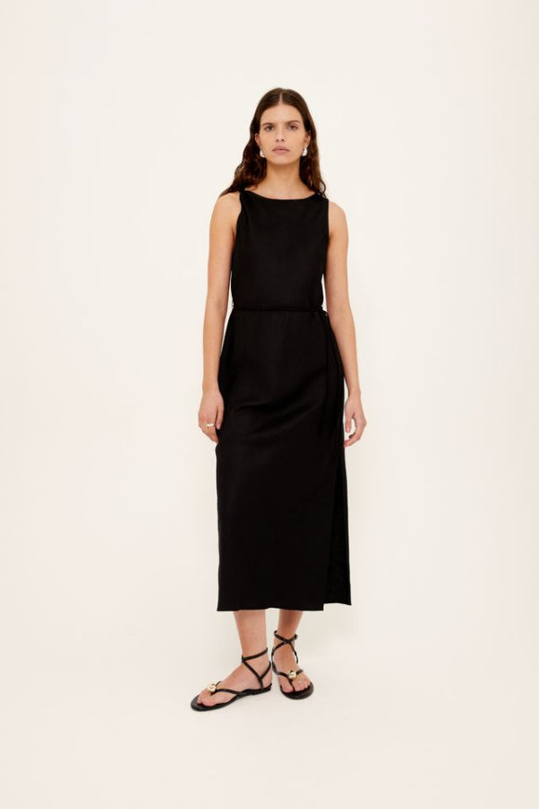 Sabine Midi Dress Black
