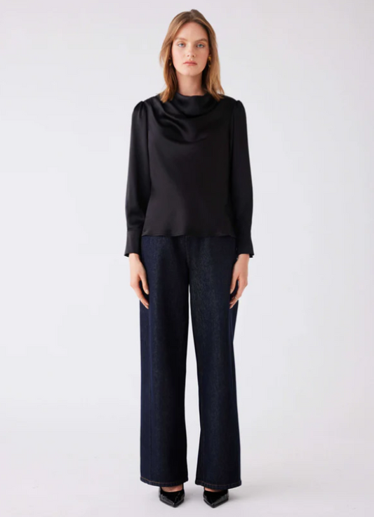 Satelite Blouse Black