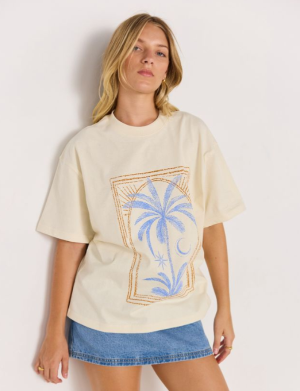 Sirena Oversize Tee Cream