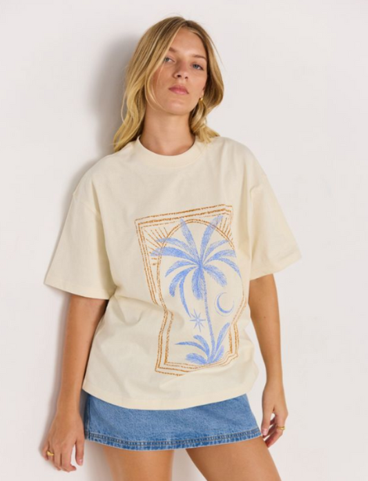 Sirena Oversize Tee Cream
