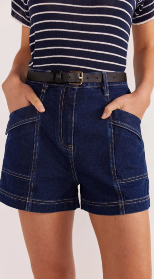 Luca Denim Shorts Indigo