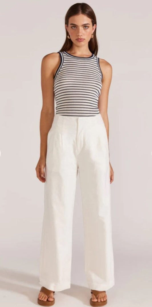 Staple The Label Sorrell Pant White