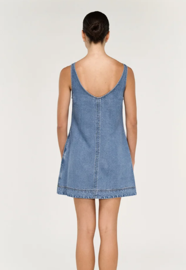 Talia Chambray Mini Dress