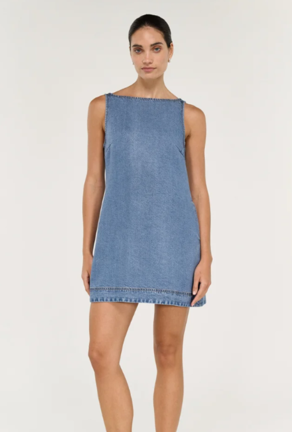 Talia Chambray Mini Dress