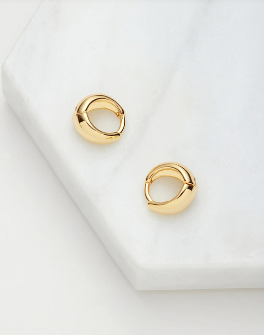 Steph Hoop Small Gold