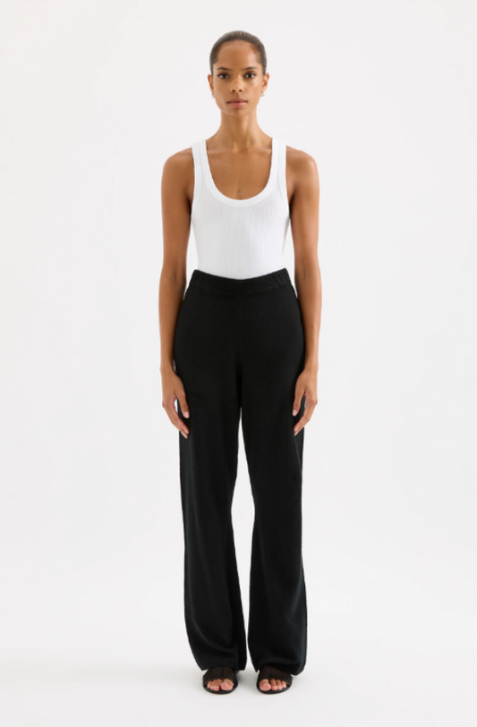 Taylor Knit Pant Black