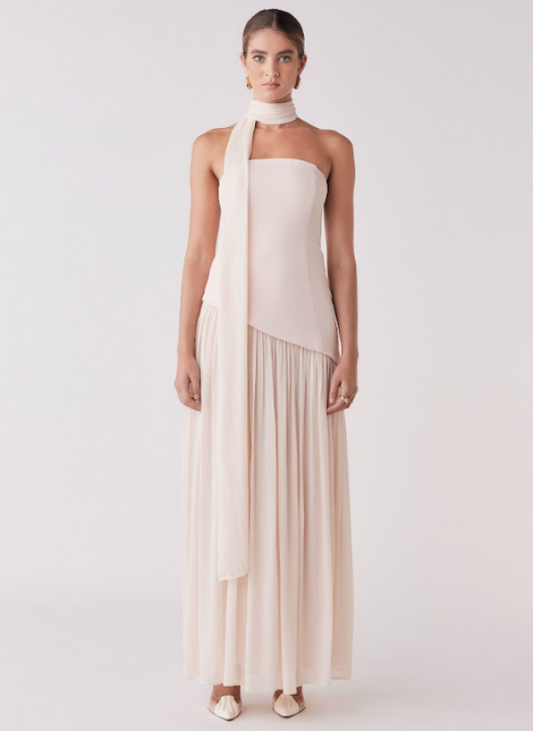 Viewpoint Maxi Dress Blush