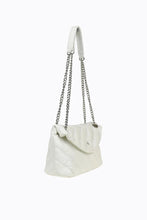 Peta + Jain Coco Quilted Crossbody White/Silver