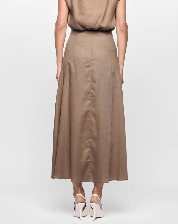 Willa Midi Skirt Truffle