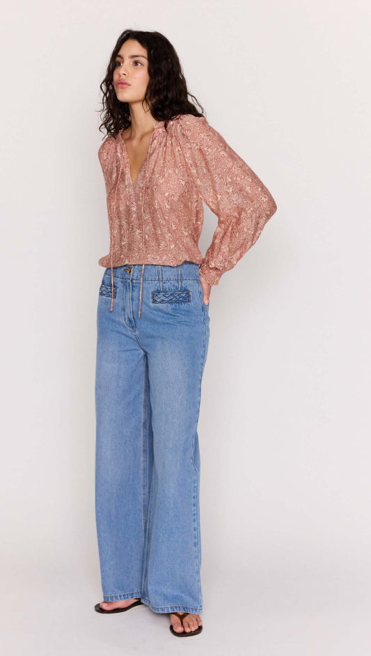 Yasmin Blouse Boho Floral