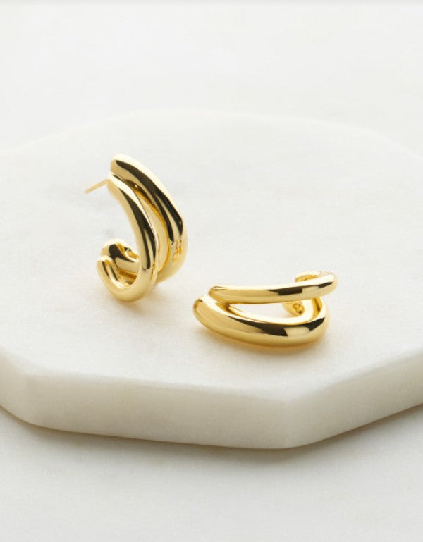 Aria Hoop Gold