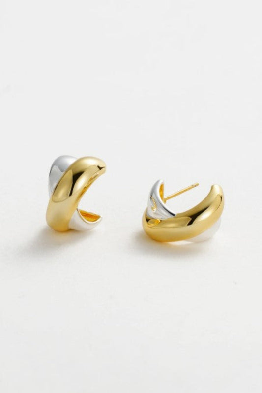 Freya Hoop Gold/Silver