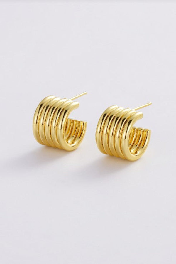 Jade Hoop Gold