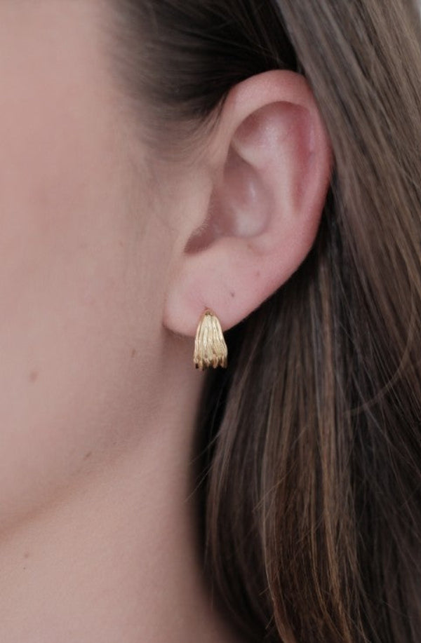 Lexi Hoop Small Gold