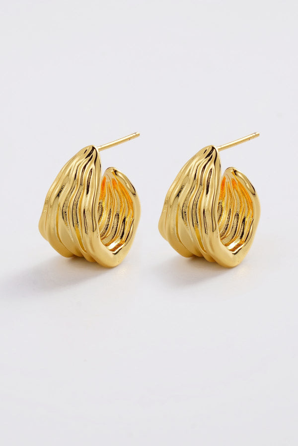Lexi Hoop Large Gold