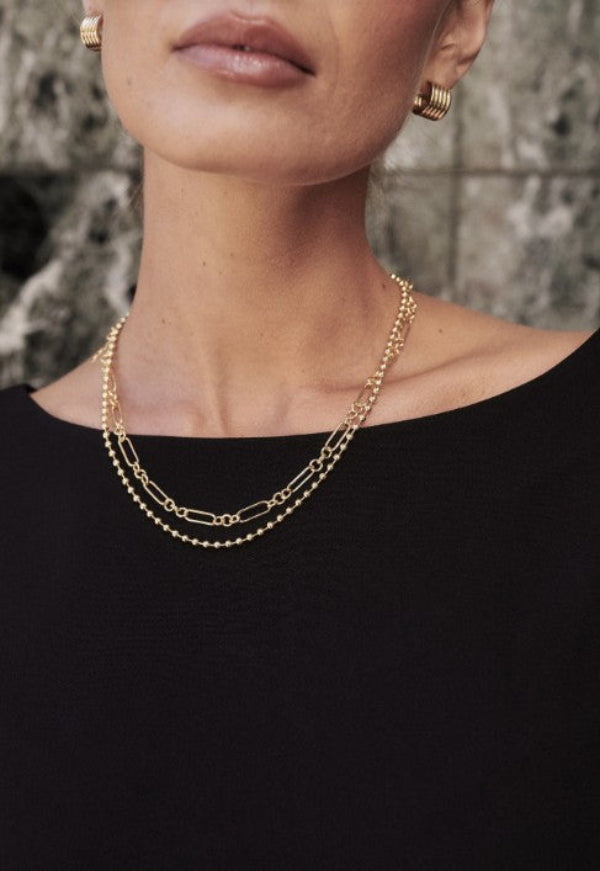 Nia Necklace Gold 