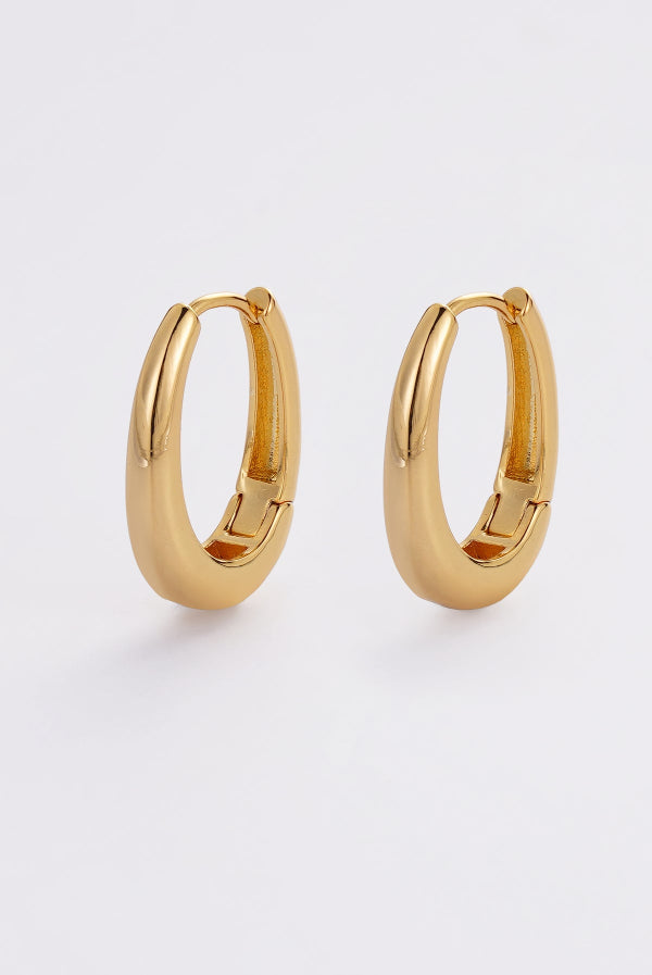 Pia Hoop Large Gold