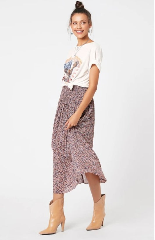 Minkpink Kiki Maxi Skirt Multi 