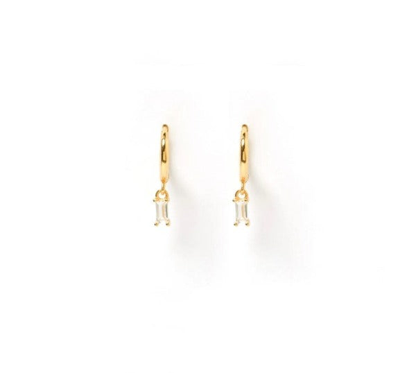 Arms of Eve Pip Charm Earrings Gold
