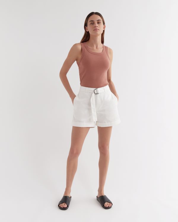 Assembly Label Mia Short Antique White