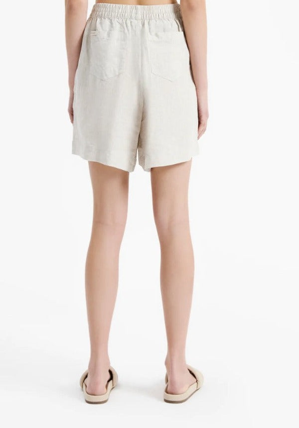 Nude Lucy Lounge Heritage Linen Short Natural